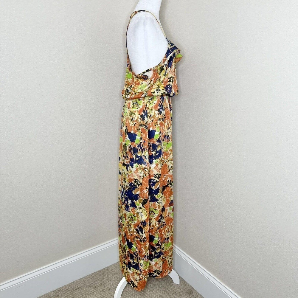 Collective Concepts Colorful Abstract Floral Slee… - image 7